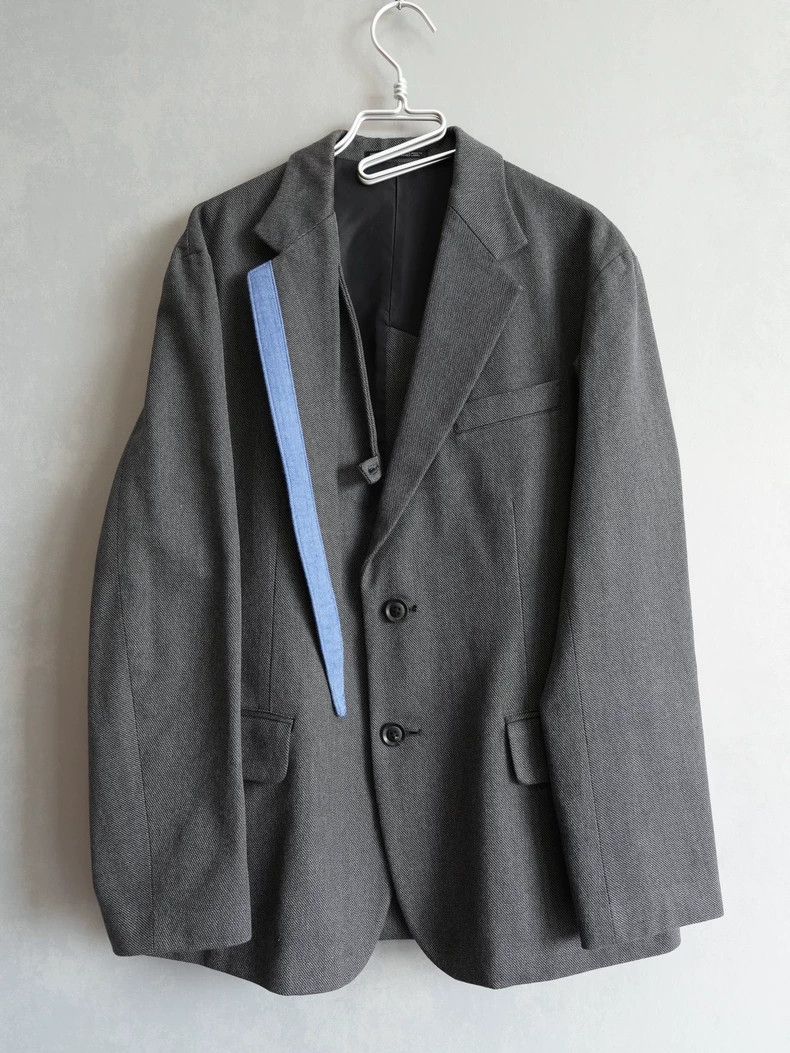 Yohji Yamamoto Unique Collar Split Jacket-dmc