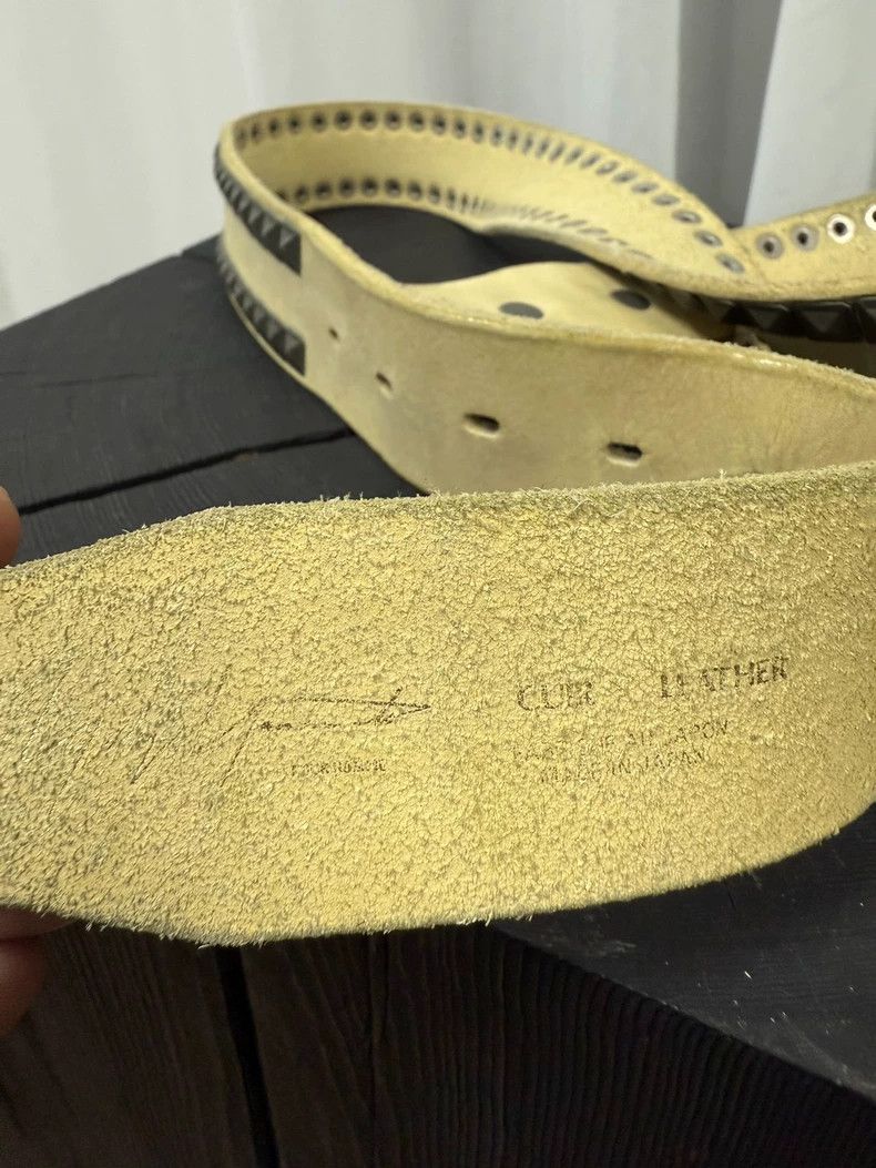 Yohji Yamamoto Yohji Yamamoto Studded Leather Belt-dmc Size ONE SIZE - 5 Thumbnail