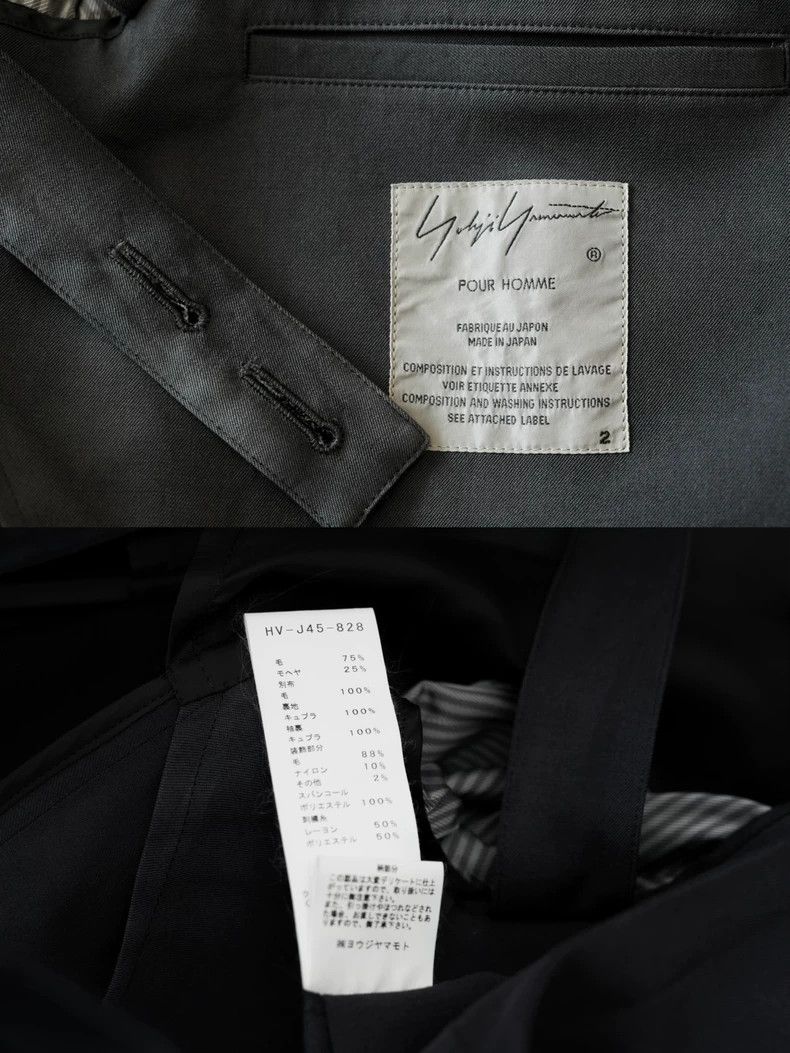 Yohji Yamamoto Yohji Yamamoto Double Layered Coat-dmc Size US M / EU 48-50 / 2 - 9 Thumbnail