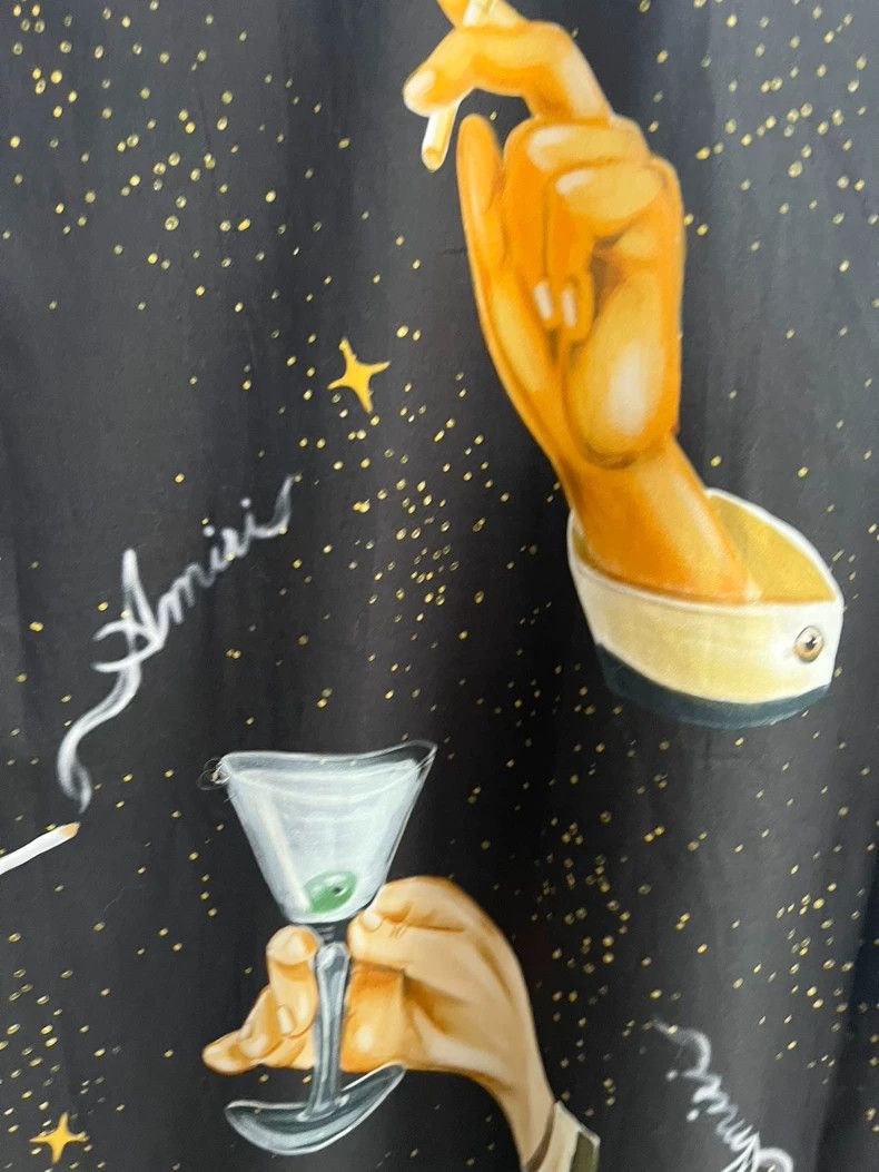 Amiri Amiri Starry Cocktail Shirt-dmc Size US XS / EU 42 / 0 - 6 Thumbnail
