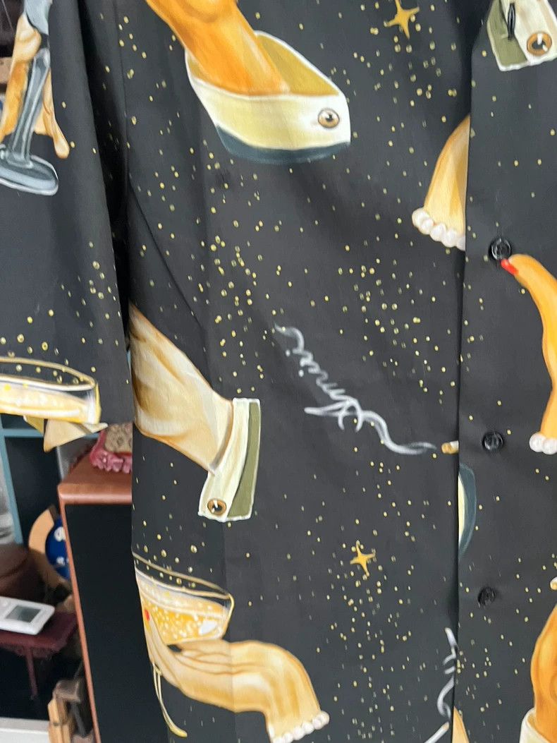 Amiri Amiri Starry Cocktail Shirt-dmc Size US XS / EU 42 / 0 - 4 Thumbnail