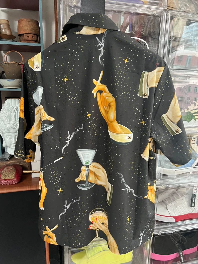 Amiri Amiri Starry Cocktail Shirt-dmc Size US XS / EU 42 / 0 - 5 Thumbnail