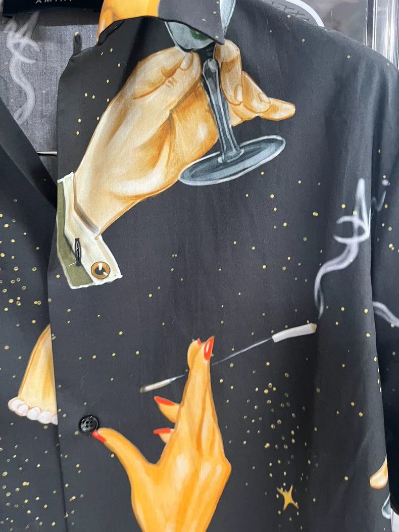 Amiri Amiri Starry Cocktail Shirt-dmc Size US XS / EU 42 / 0 - 3 Thumbnail