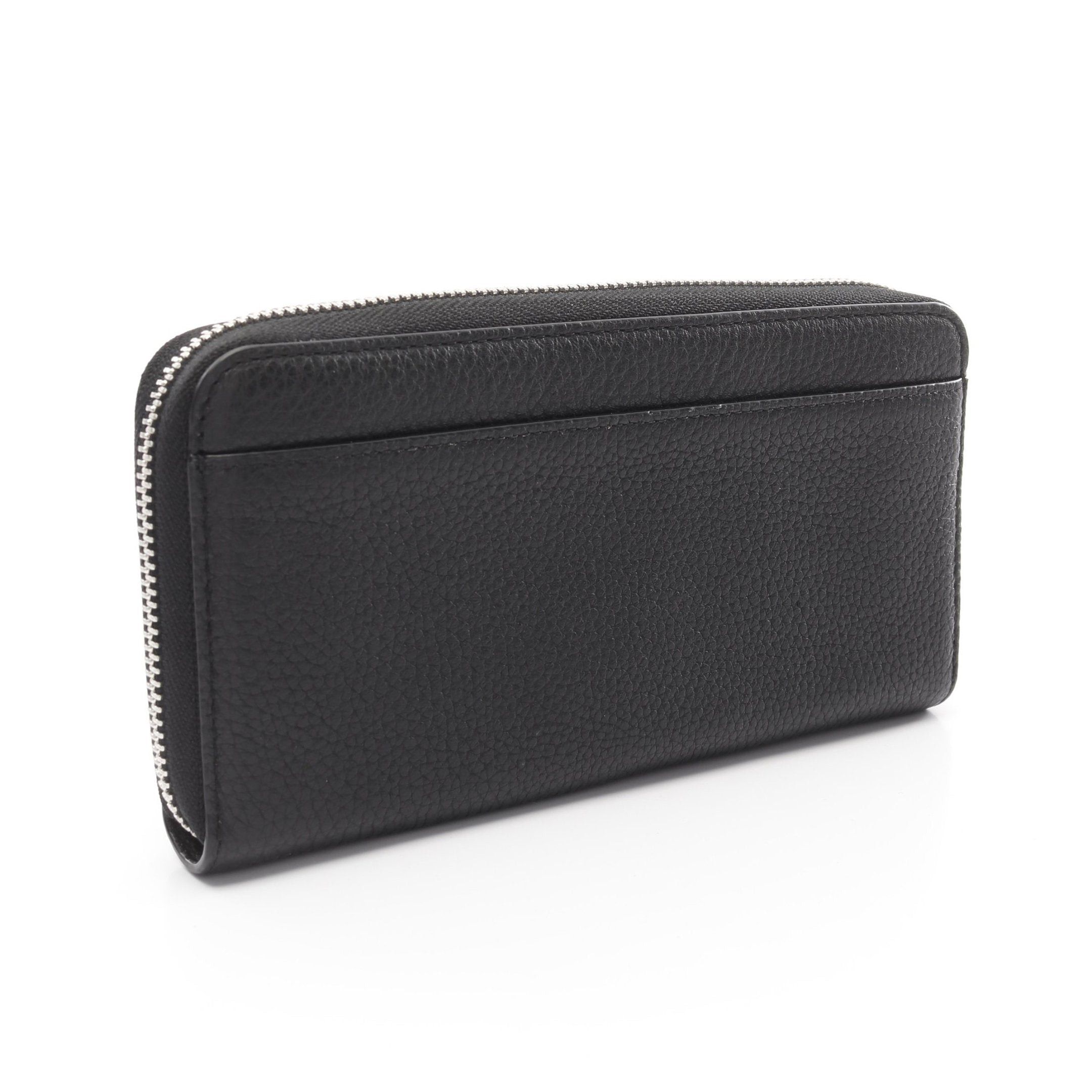 Kate Spade Kate Spade Ella Large Continental Wallet Round Zipper Long Glitter Leather Black Size ONE SIZE - 2 Thumbnail