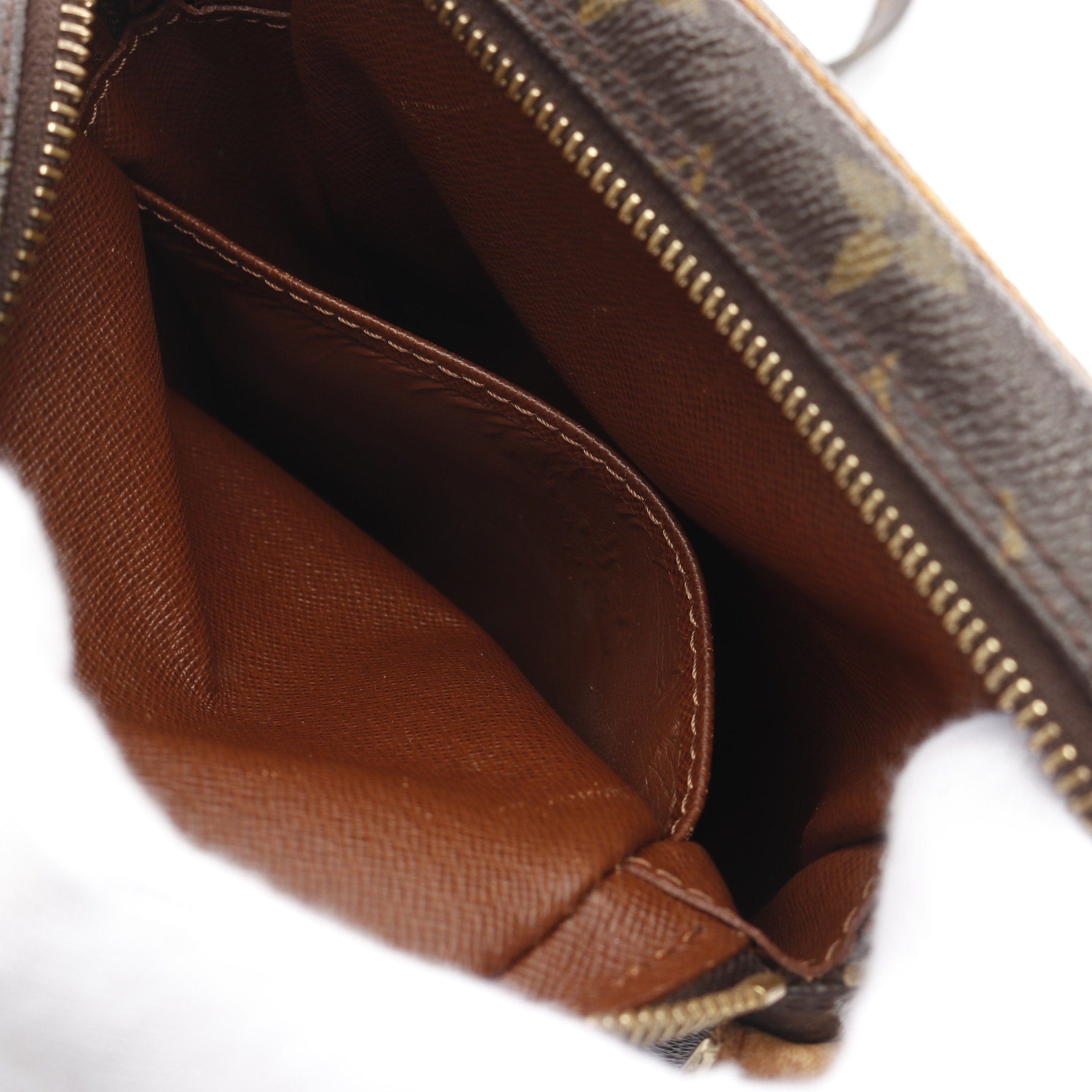 Louis Vuitton Louis Vuitton Amazon Monogram Shoulder Bag Leather Brown Size ONE SIZE - 7 Thumbnail