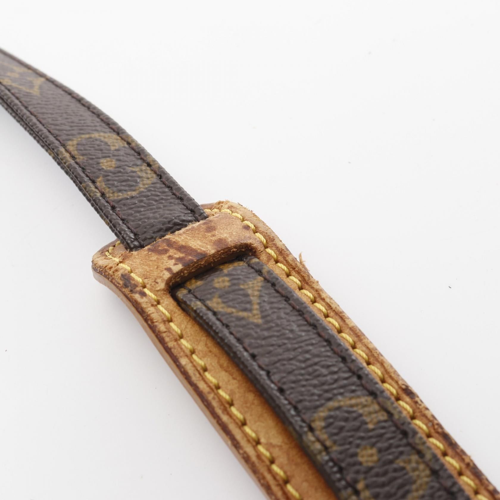 Louis Vuitton Louis Vuitton Amazon Monogram Shoulder Bag Leather Brown Size ONE SIZE - 10 Thumbnail