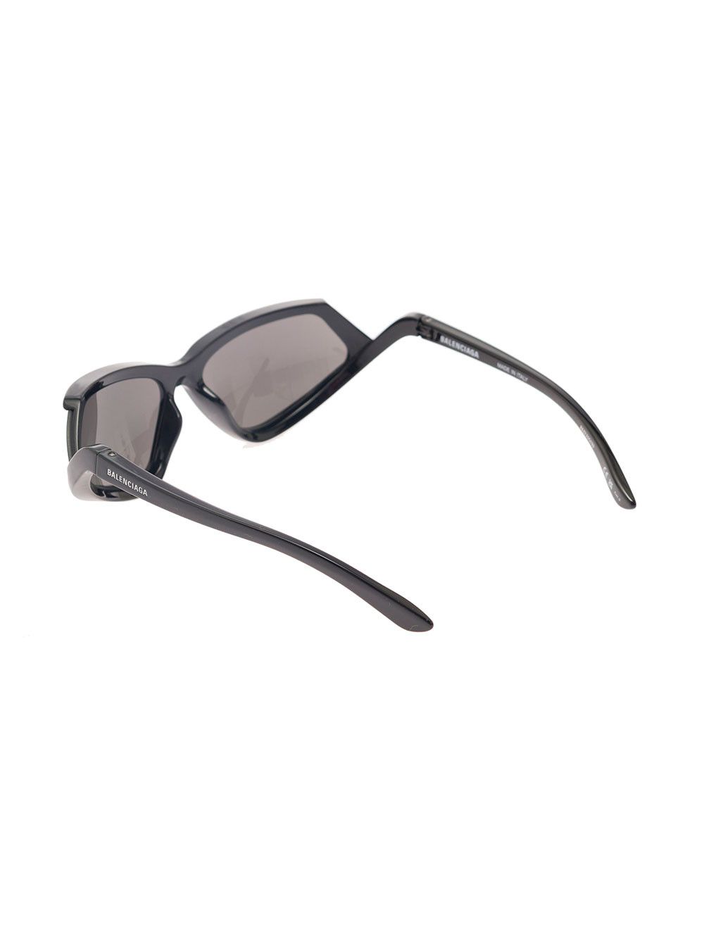 Balenciaga 'Side Xpander' Black with Logo Lettering on the Temples in Nylon Woman Size ONE SIZE - 2 Thumbnail