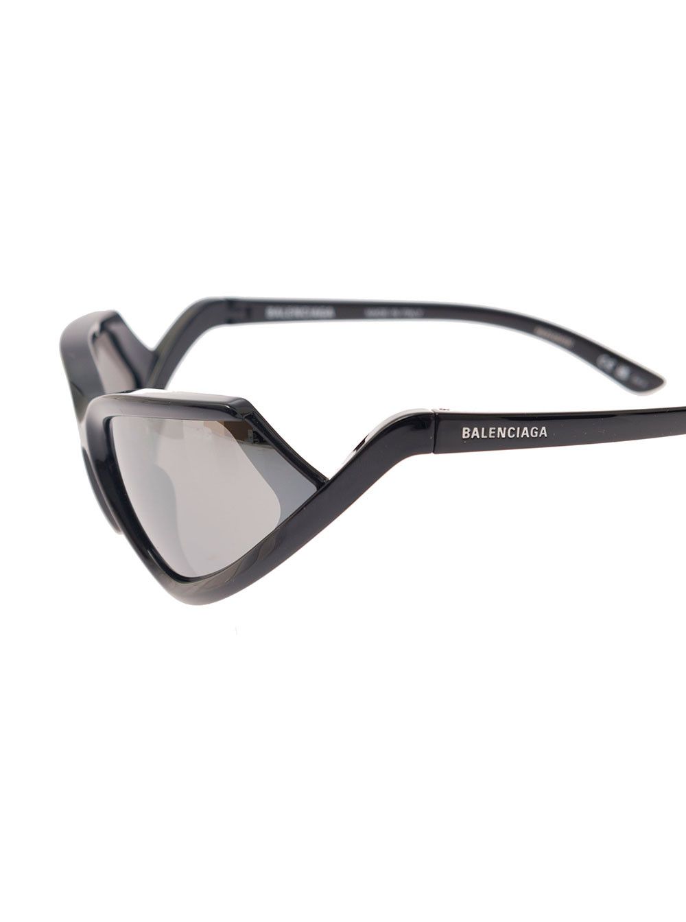 Balenciaga 'Side Xpander' Black with Logo Lettering on the Temples in Nylon Woman Size ONE SIZE - 3 Thumbnail