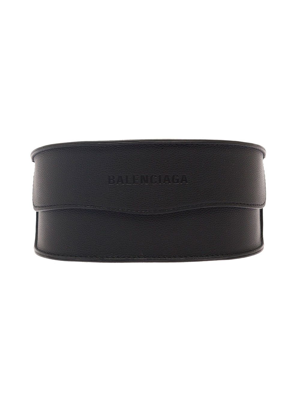 Balenciaga Grey 'Reverse Xpander 2.0 Rectangle' with Logo in Aluminum Woman Size ONE SIZE - 4 Thumbnail