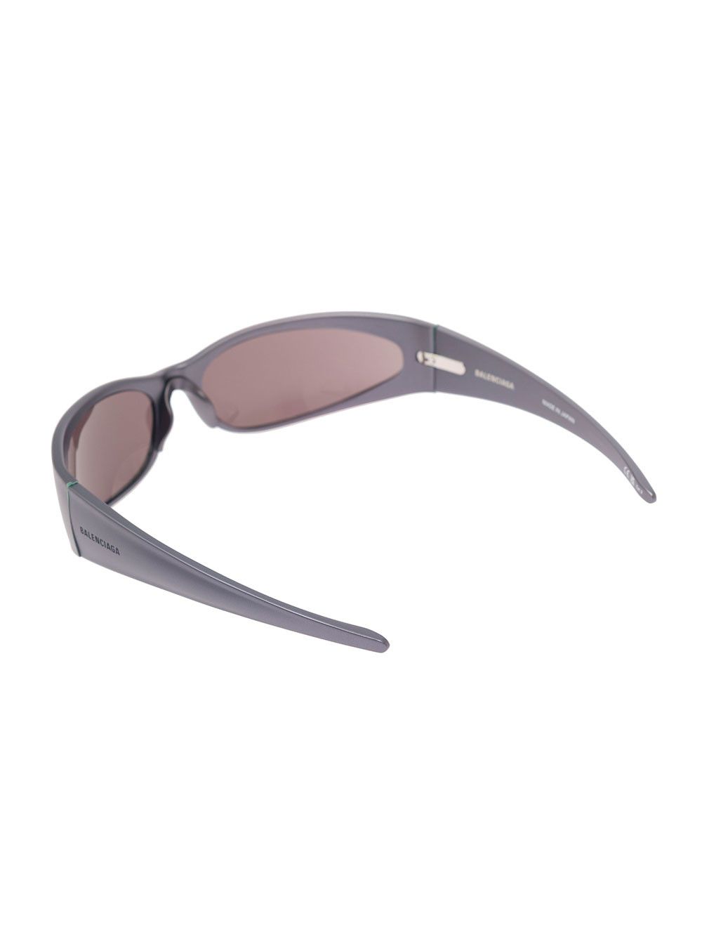 Balenciaga Grey 'Reverse Xpander 2.0 Rectangle' with Logo in Aluminum Woman Size ONE SIZE - 2 Thumbnail