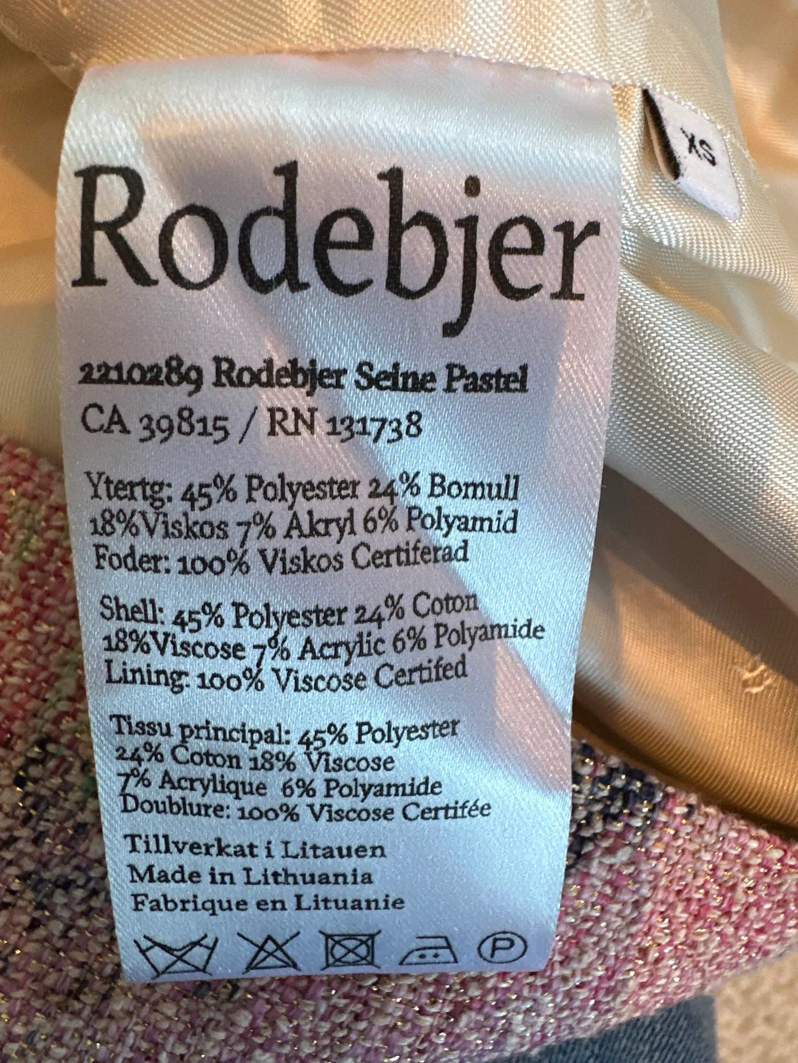 Rodebjer Rodebjer Seine pastel Skirt Size 25" / US 0 / IT 36 - 4 Thumbnail