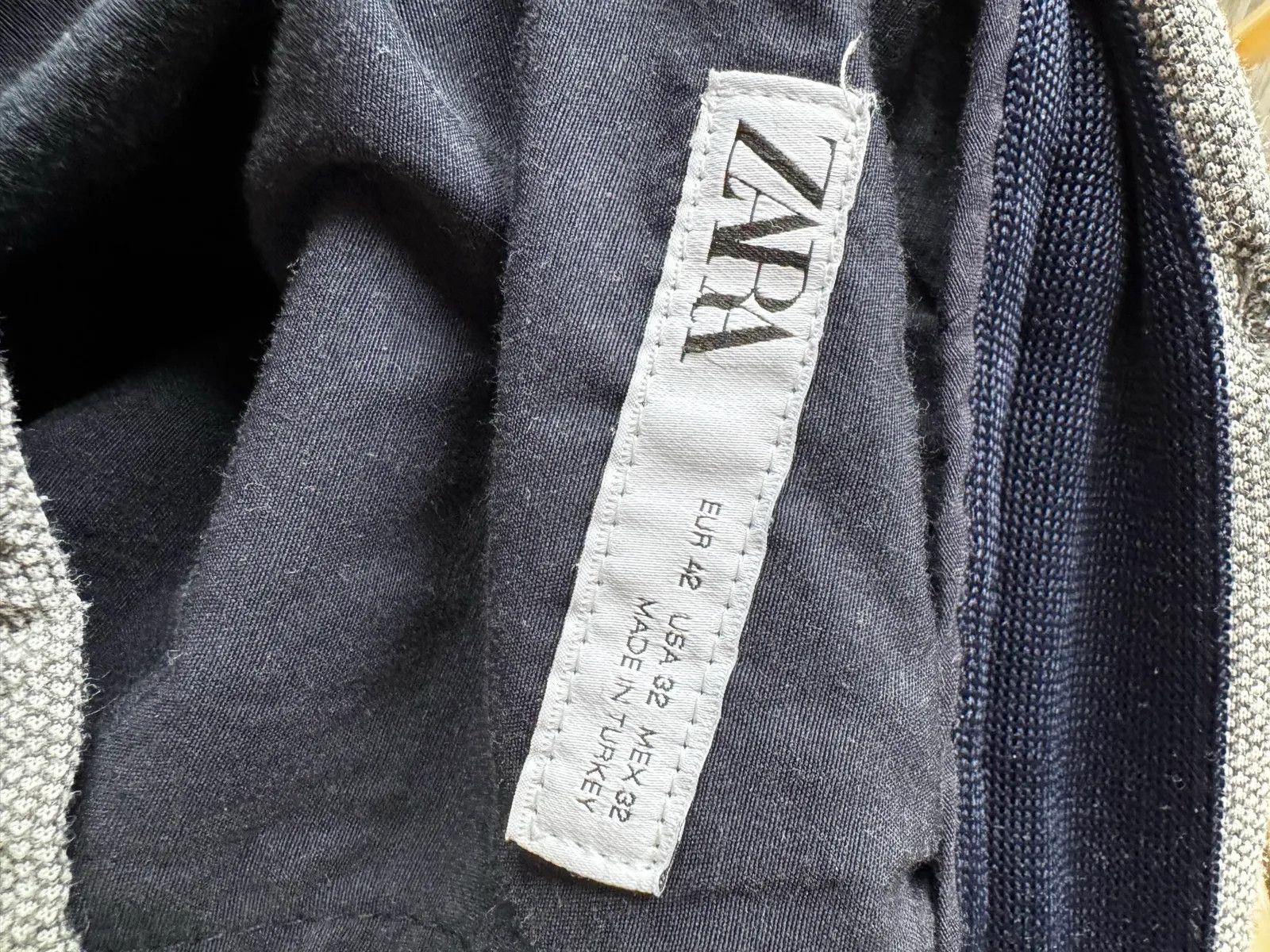 Zara Zara Formal Trousers Size 34R - 2 Thumbnail
