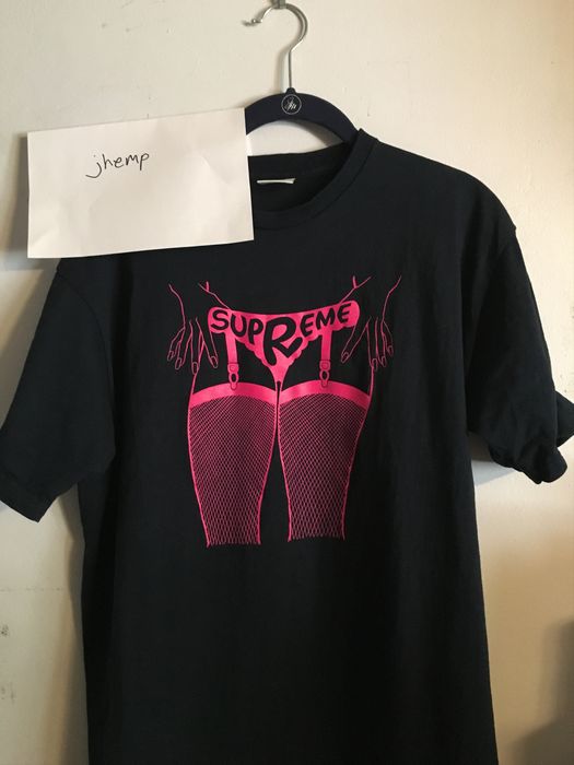 Supreme on sale fishnet tee