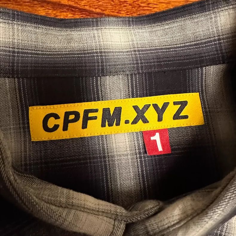 C.P. Company Black Checkered Shirt with Smiley Faces Size US S / EU 44-46 / 1 - 3 Thumbnail