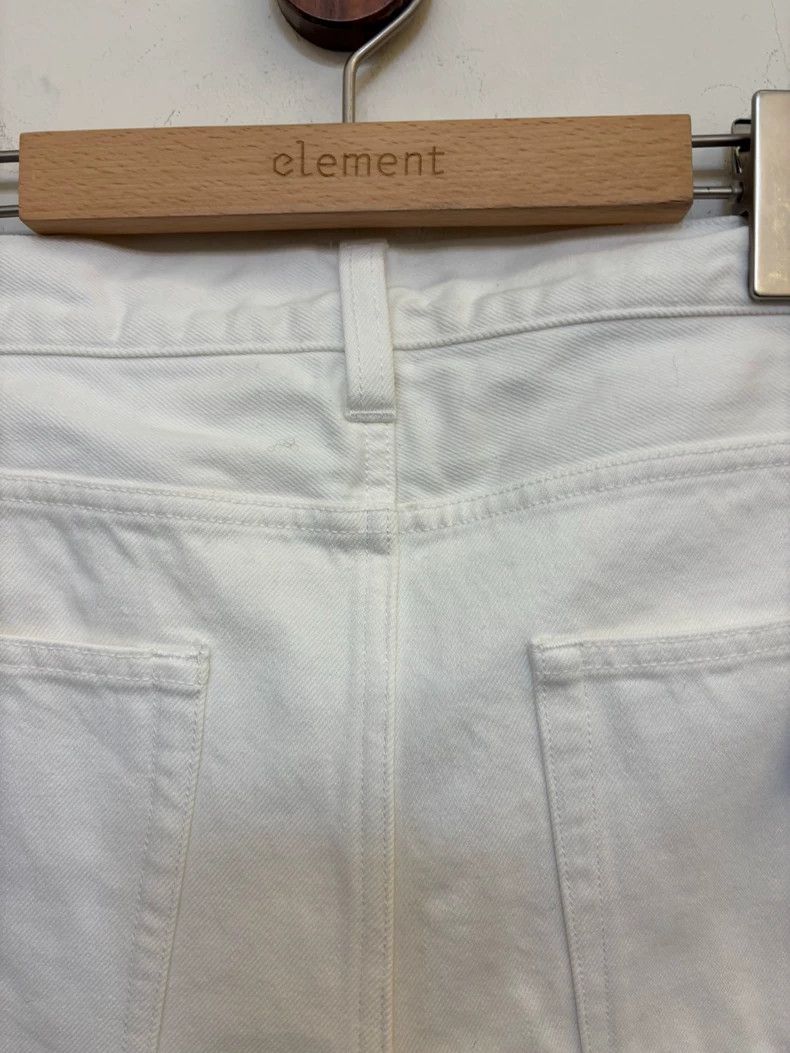 H&M Wide Leg Pants in Washed White Color Size US 30 / EU 46 - 6 Thumbnail