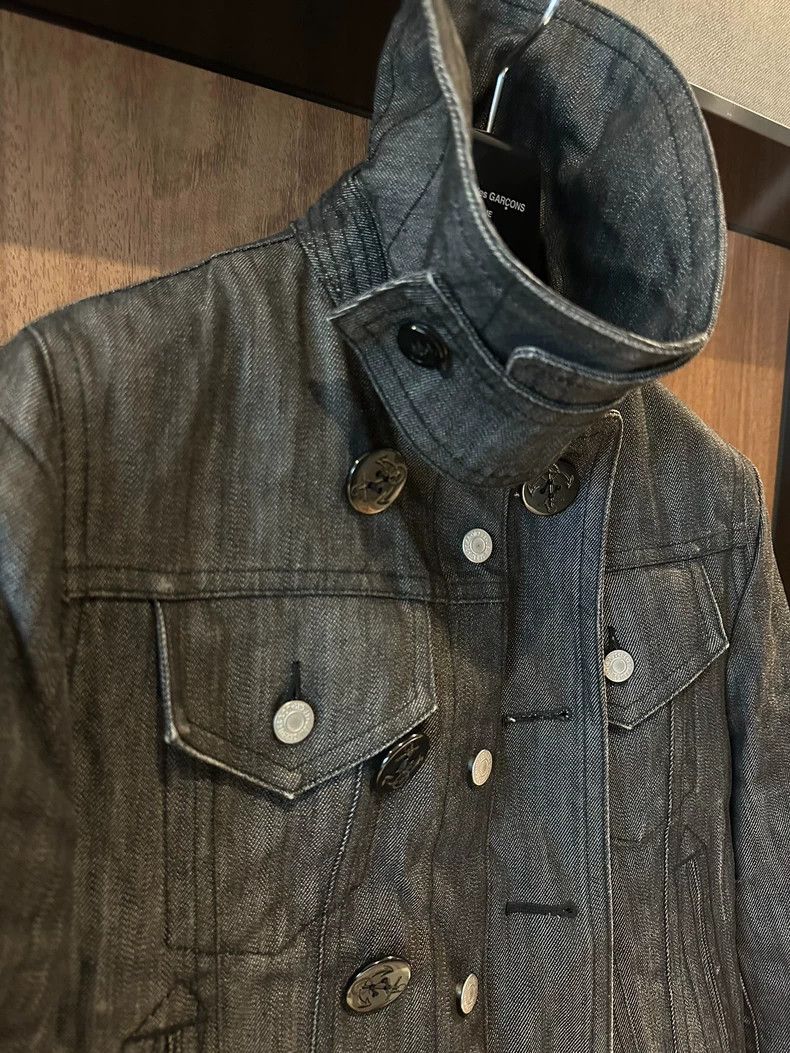 Comme des Garcons Junya Watanabe Comme des Garçons Denim Jacket Size US M / EU 48-50 / 2 - 2 Thumbnail