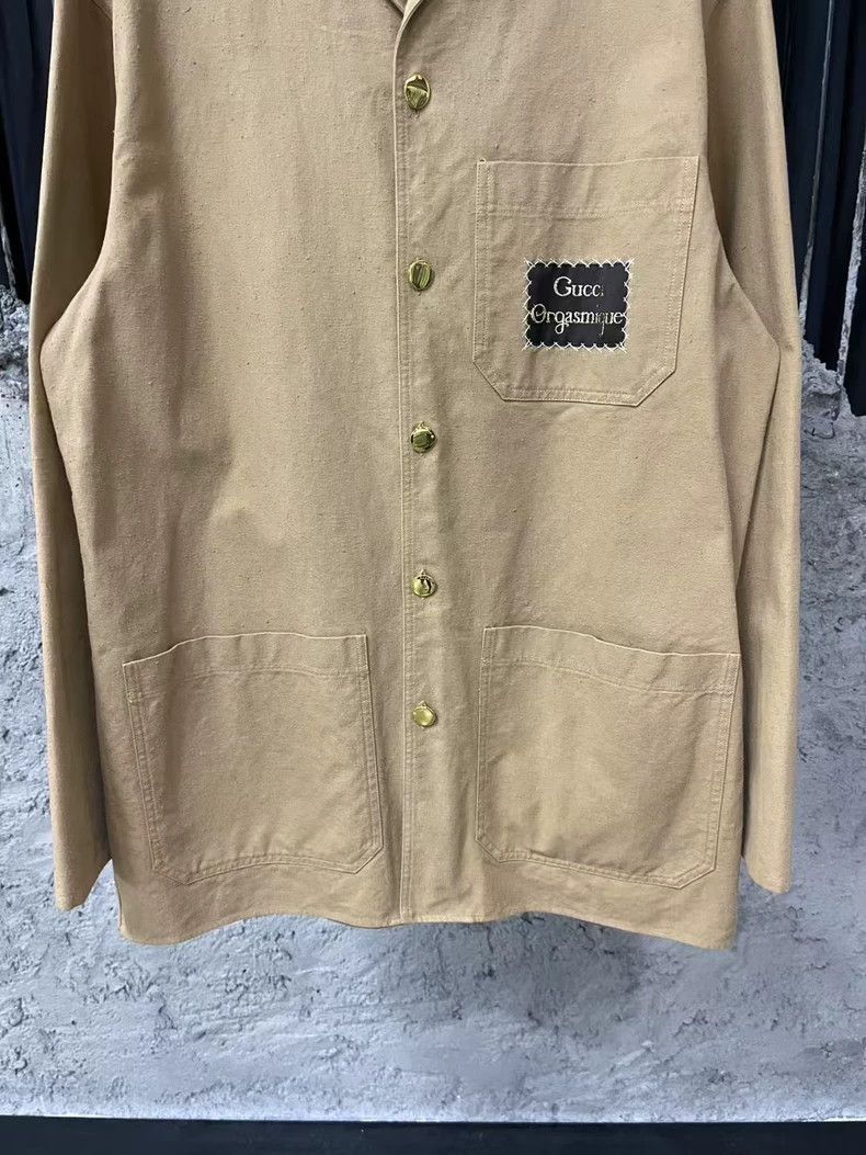 Gucci Gucci Jacket in Tan Color-dmc Size US XL / EU 56 / 4 - 4 Thumbnail