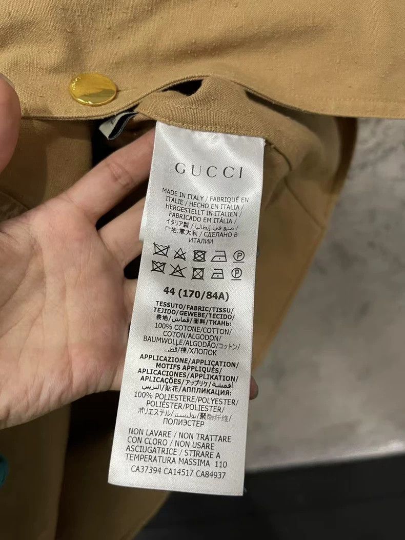 Gucci Gucci Jacket in Tan Color-dmc Size US XL / EU 56 / 4 - 7 Thumbnail