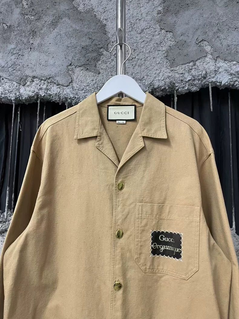 Gucci Gucci Jacket in Tan Color-dmc Size US XL / EU 56 / 4 - 3 Thumbnail