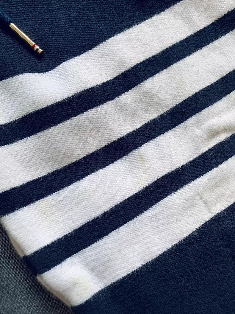 Thom Browne Thom Browne Stripe Sweatpants in Navy Blue-dmc Size US 26 / EU 42 - 8 Thumbnail