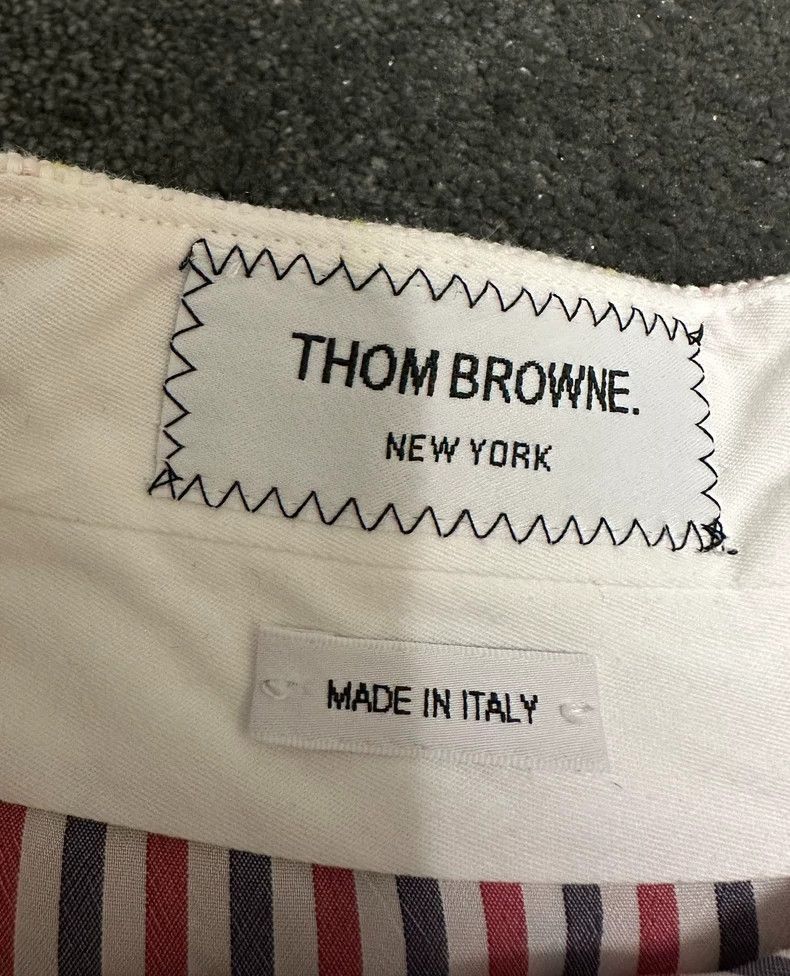 Thom Browne Pink Pleated Skirt by Thom Browne-dmc Size 40" / US 18 - 4 Thumbnail