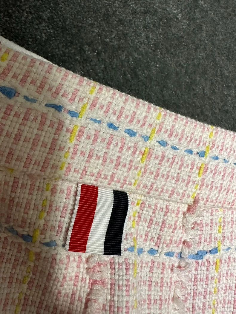Thom Browne Pink Pleated Skirt by Thom Browne-dmc Size 40" / US 18 - 5 Thumbnail