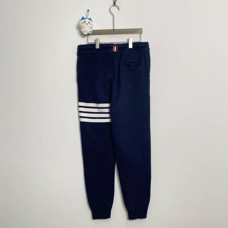 Thom Browne Navy Stripe Sweatpants by Thom Browne-dmc Size US 26 / EU 42 - 4 Thumbnail