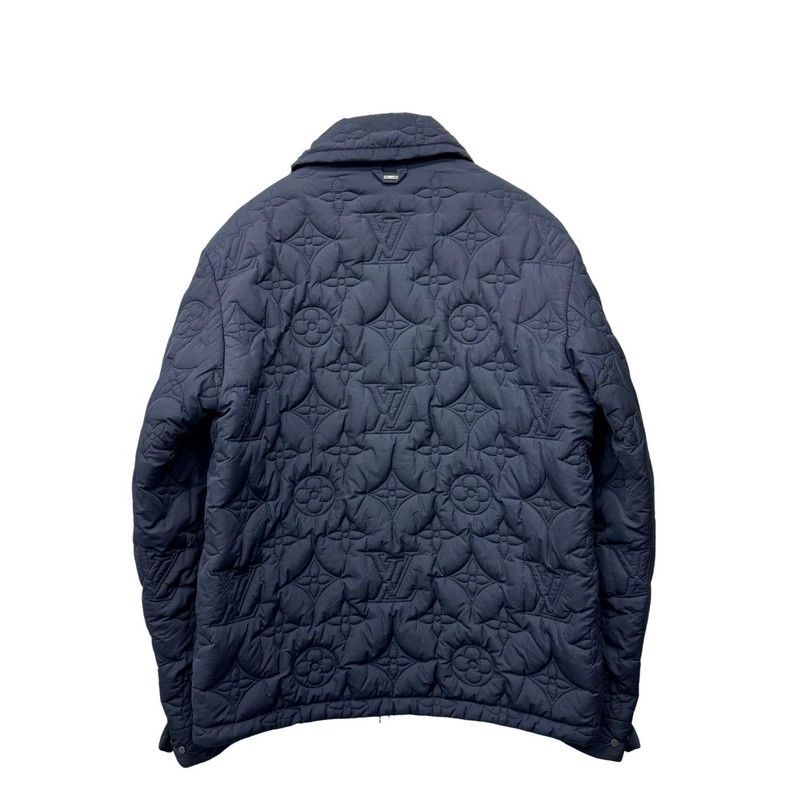 Louis Vuitton Louis Vuitton Logo Jacket in Blue Color-dmc Size US XXL / EU 58 / 5 - 2 Thumbnail