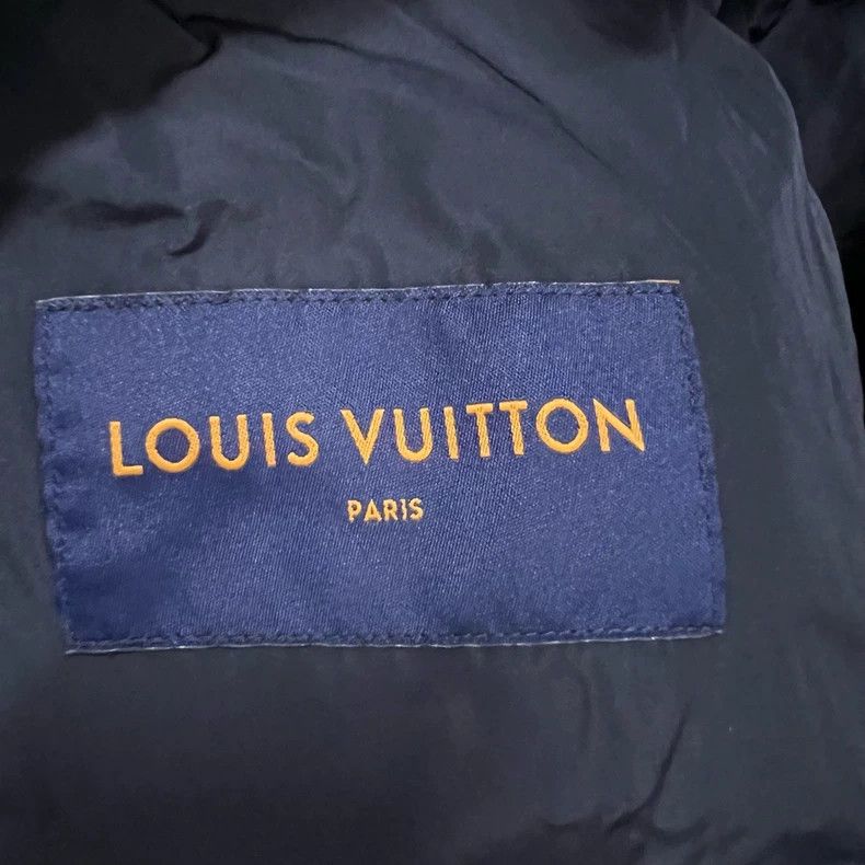 Louis Vuitton Louis Vuitton Navy Quilted Jacket-dmc Size US XXL / EU 58 / 5 - 4 Thumbnail