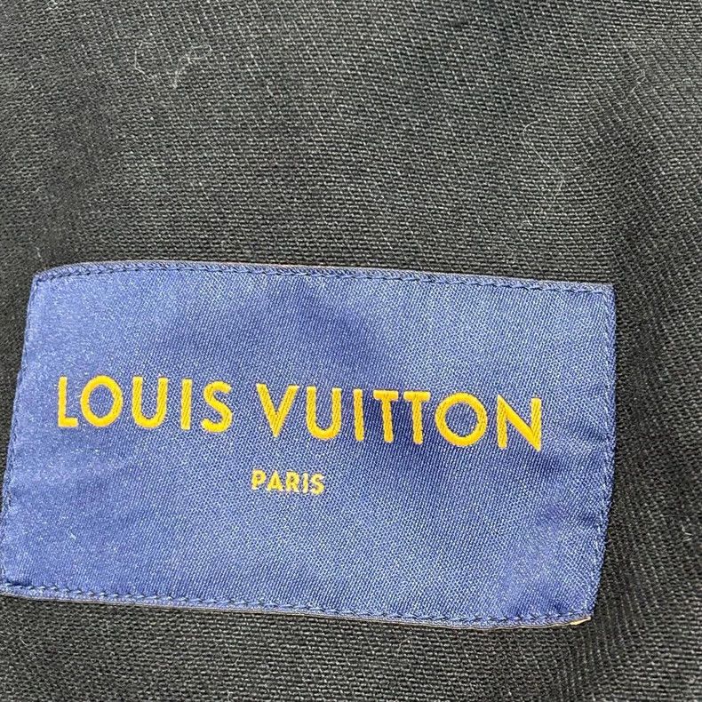Louis Vuitton Louis Vuitton Black Logo Zip Jacket-dmc Size US XXL / EU 58 / 5 - 4 Thumbnail