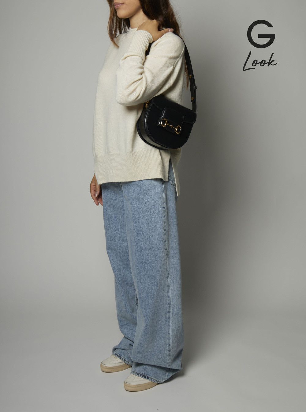 Gucci 'Gucci Horsebit 1955' Mini Black Shoulder Bag with Horsebit Detail in Leather Woman Size ONE SIZE - 5 Thumbnail