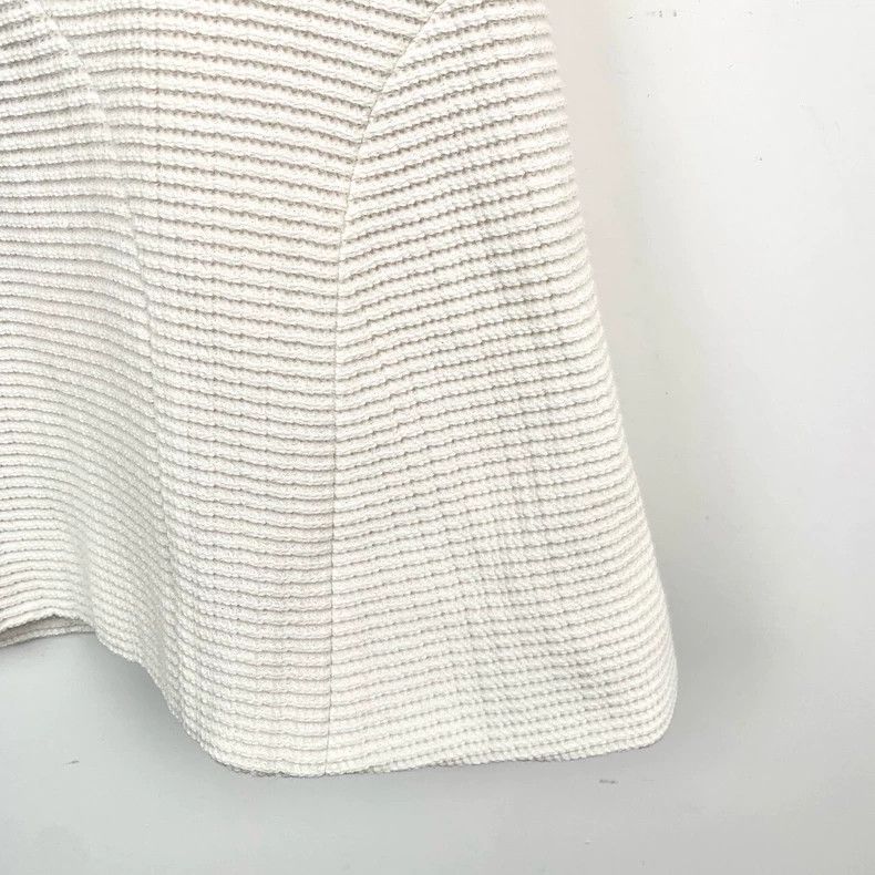 Chanel Chanel Sleeveless Cream Cotton Silk Dress-dmc Size S / US 4 / IT 40 - 4 Thumbnail