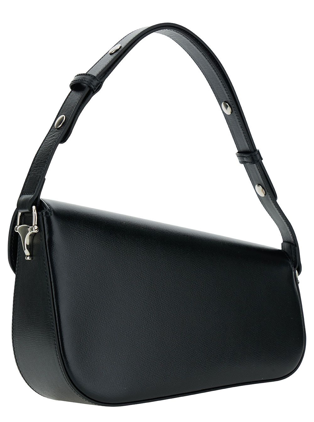 Gucci 'Gucci Horsebit 1955 Small' Black Shoulder Bag with Horsebit Detail in Leather Woman Size ONE SIZE - 3 Thumbnail