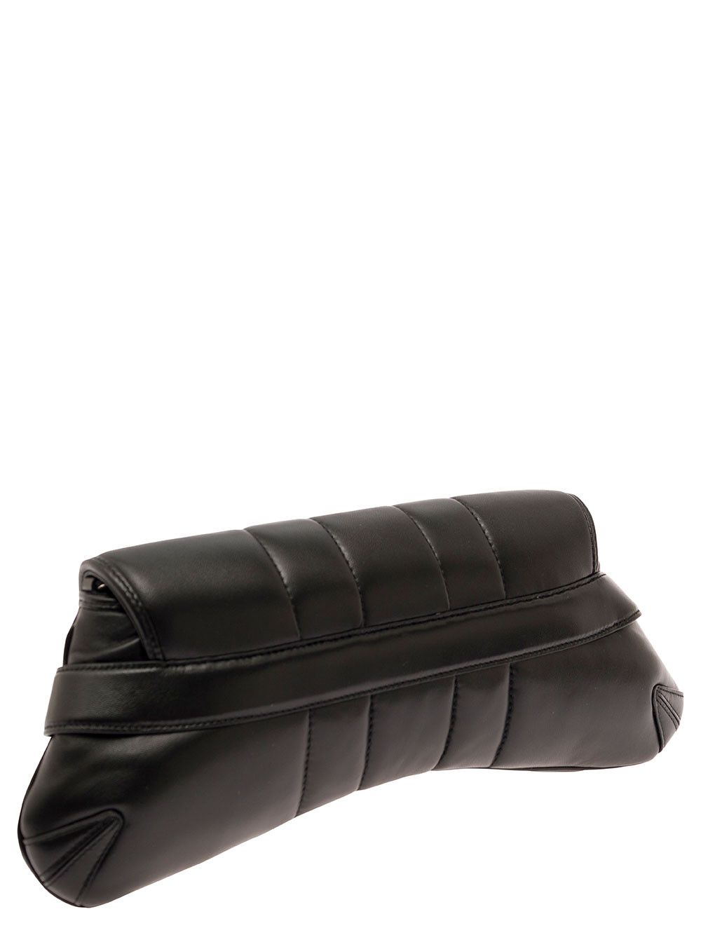Gucci 'Medium Gucci Horsebit' Black Shoulder Bag with Maxi Horsebit in Leather Woman Size ONE SIZE - 2 Thumbnail