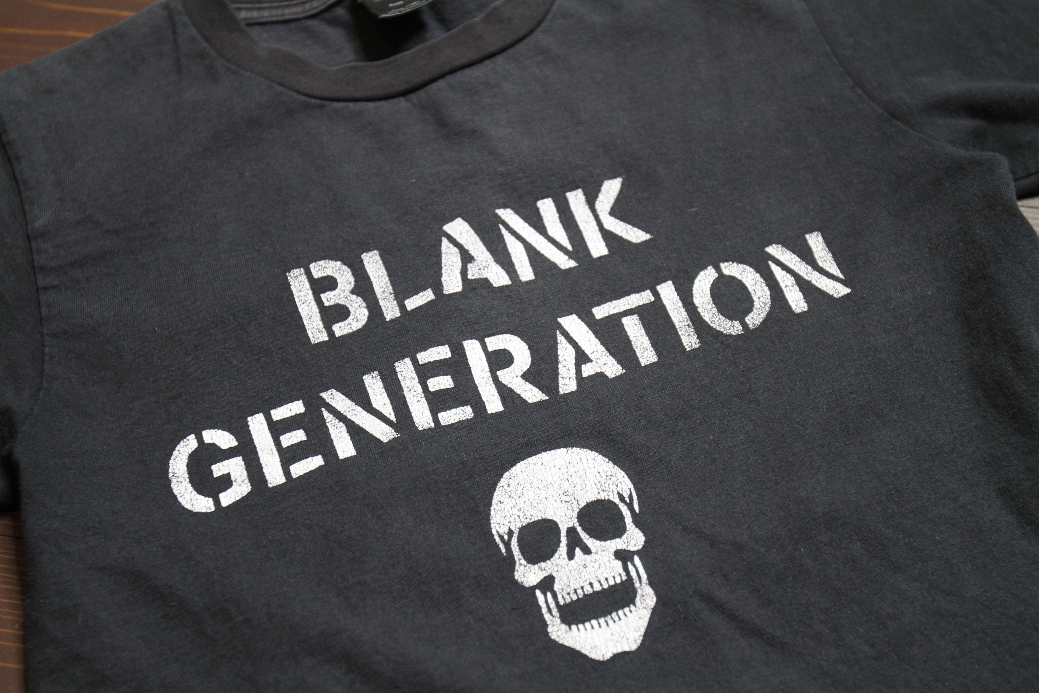 Number (N)ine Number nine T Shirt Blank Generation | Grailed
