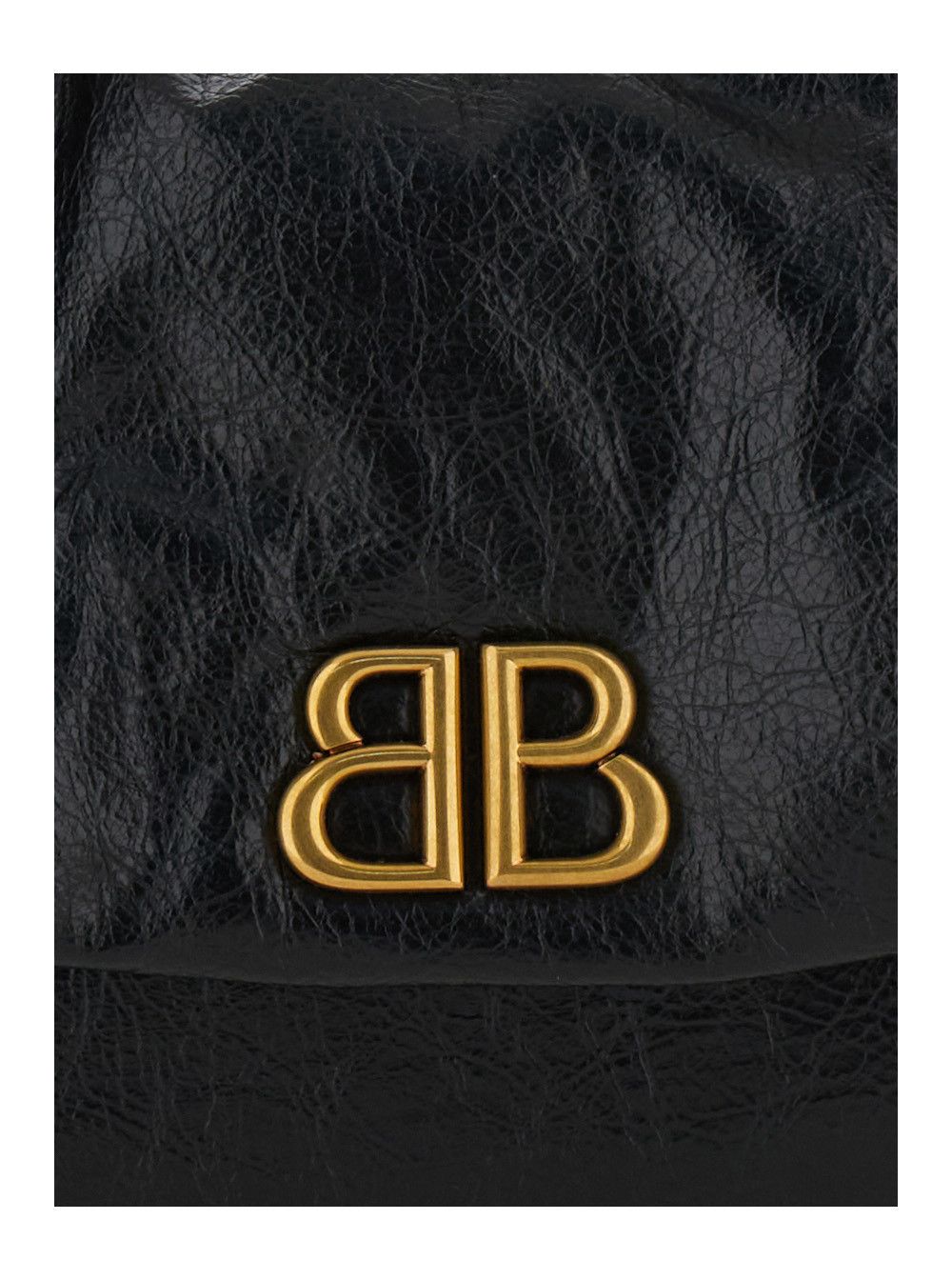 Balenciaga 'Monaco chain' Black Shoulder Bag in Leather Woman Size ONE SIZE - 5 Thumbnail