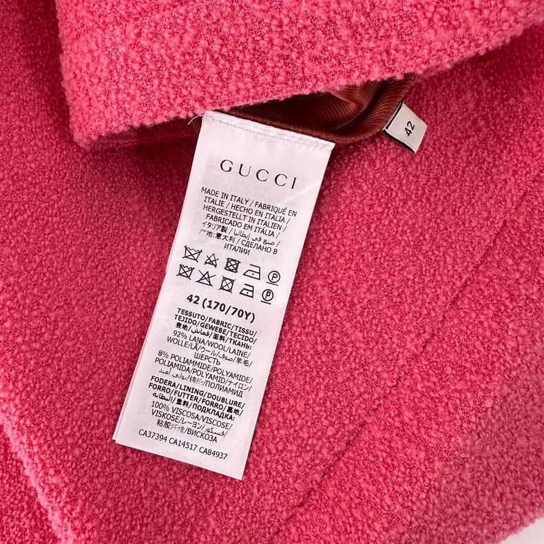 Gucci Pink Mini A-Line Skirt from Gucci-dmc Size 26" / US 2 / IT 38 - 4 Thumbnail