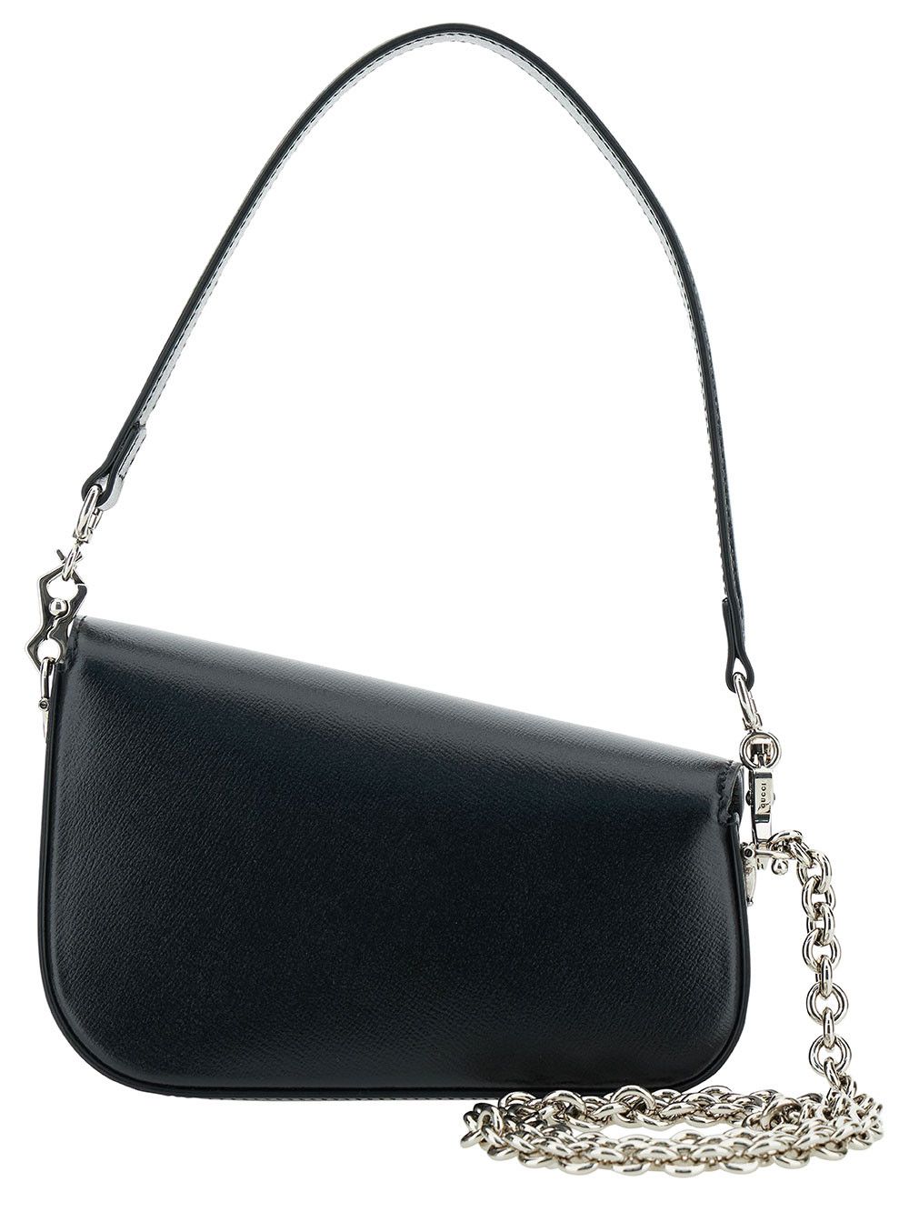 Gucci 'Gucci Horsebit 1955 Mini' Black Shoulder Bag with Horsebit Detail in Leather Woman Size ONE SIZE - 4 Thumbnail