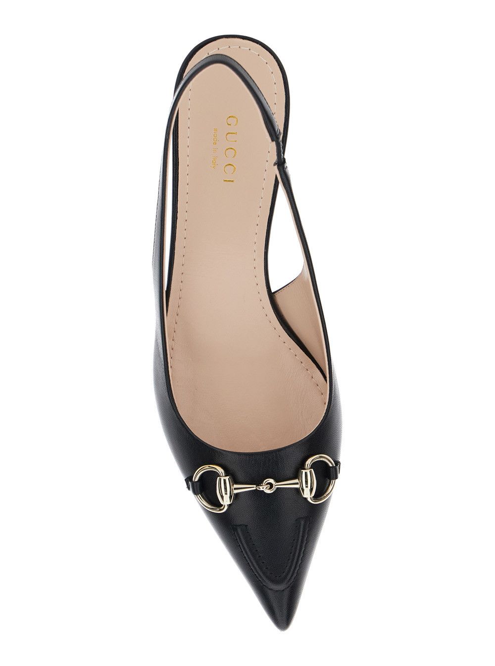 Gucci 'Erin' Black Pumps with Horsebit Detail in Leather Woman Size US 8.5 / IT 38.5 - 4 Thumbnail