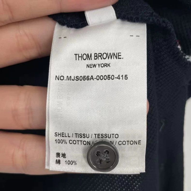 Thom Browne Thom Browne Navy Short Sleeve Shirt-dmc Size US M / EU 48-50 / 2 - 4 Thumbnail
