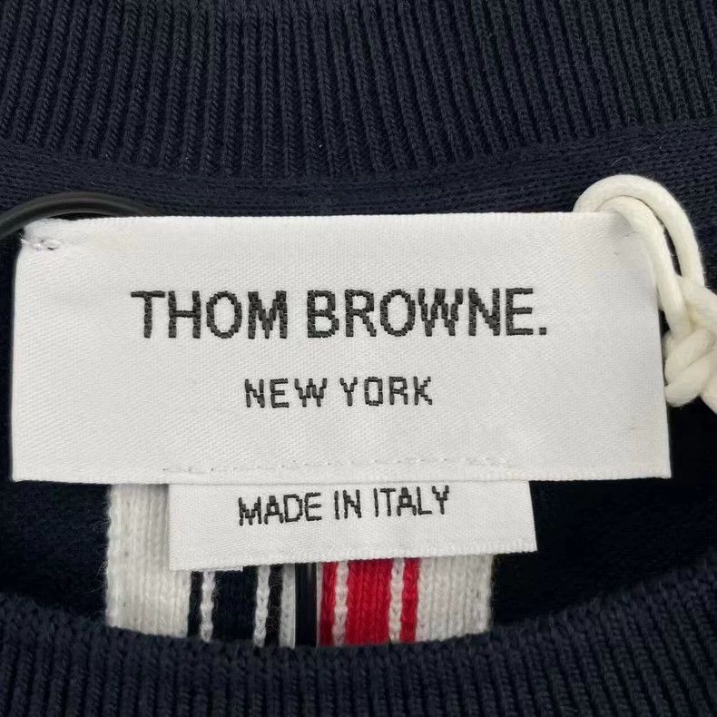 Thom Browne Thom Browne Navy Short Sleeve Shirt-dmc Size US M / EU 48-50 / 2 - 3 Thumbnail