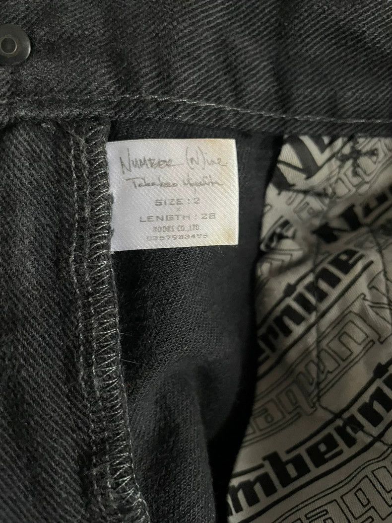Number (N)ine Number Nine Denim Pants with Cut Hem-dmc Size US 28 / EU 44 - 5 Thumbnail