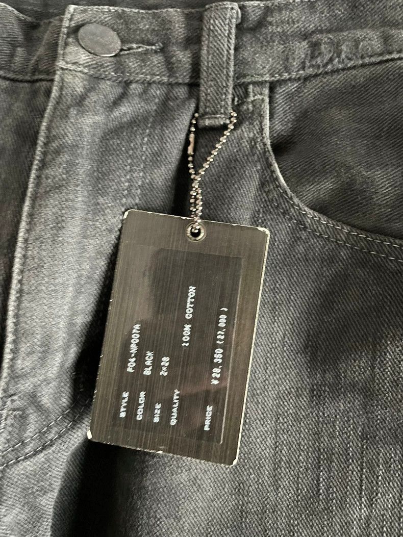 Number (N)ine Number Nine Denim Pants with Cut Hem-dmc Size US 28 / EU 44 - 3 Thumbnail