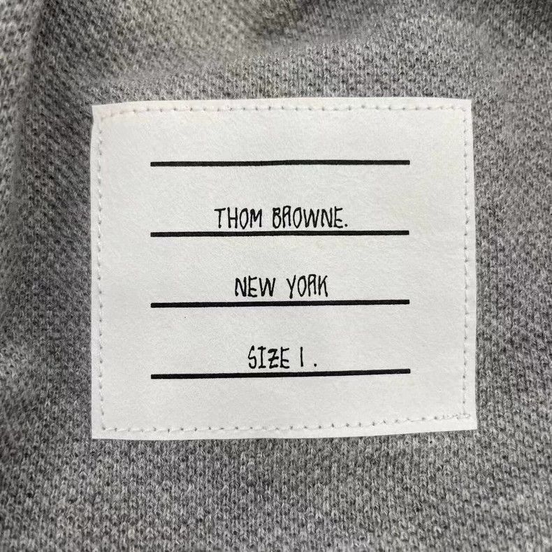 Thom Browne Thom Browne Gray Short Sleeve T-Shirt-dmc Size US M / EU 48-50 / 2 - 5 Thumbnail