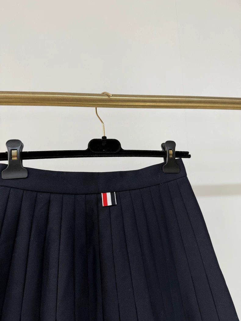Thom Browne Thom Browne Black Wool Pleated Skirt-dmc Size 38" / US 16 / IT 52 - 3 Thumbnail