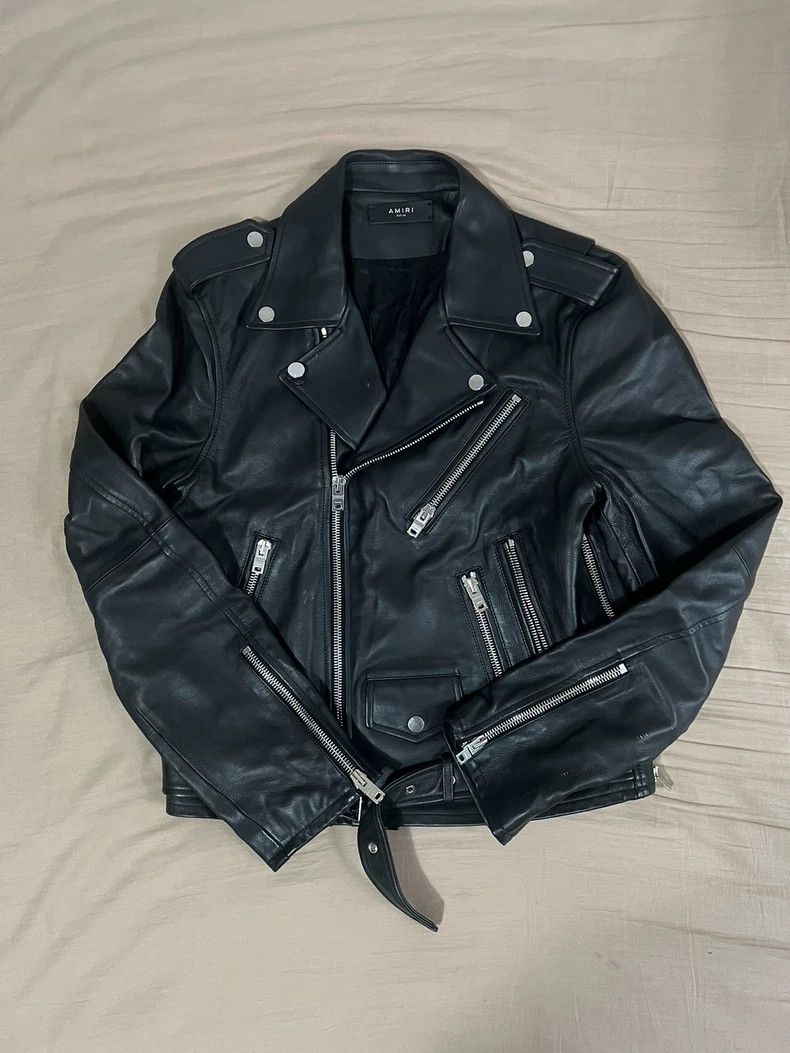Amiri Amiri Limited Edition Leather Motorcycle Jacket-dmc Size US M / EU 48-50 / 2 - 2 Thumbnail