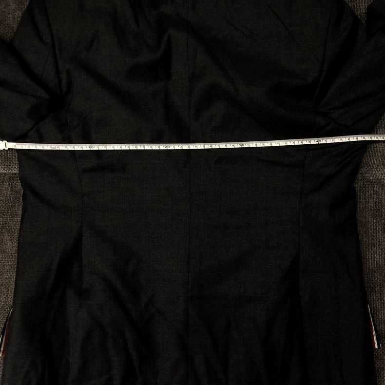 Thom Browne Classic Grey Wool Coat by Thom Browne-dmc Size US L / EU 52-54 / 3 - 6 Thumbnail