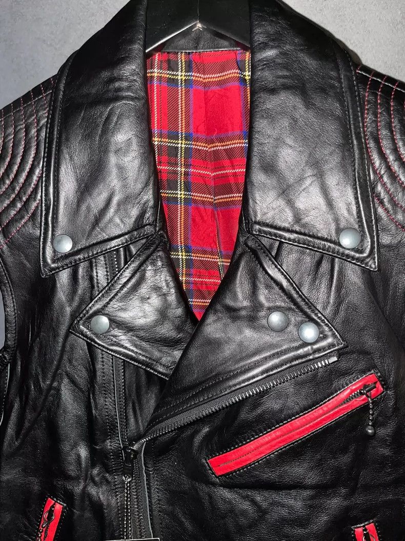 Number (N)ine Number Nine Black Red Spider Web Vest-dmc Size US M / EU 48-50 / 2 - 3 Thumbnail