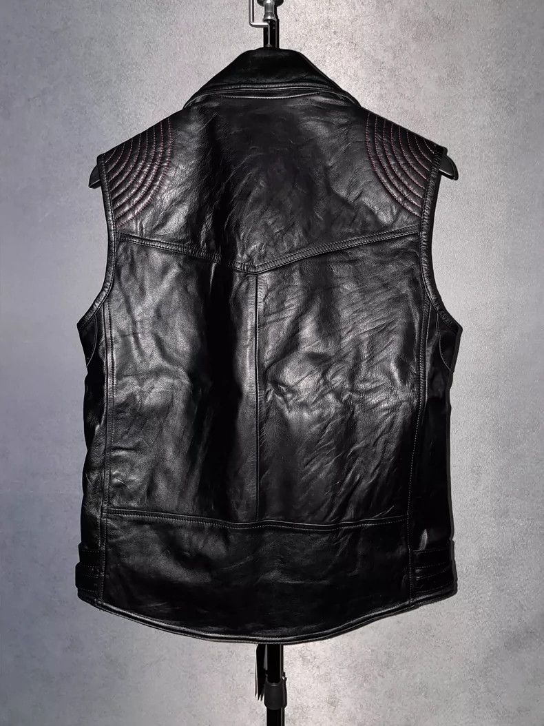 Number (N)ine Number Nine Black Red Spider Web Vest-dmc Size US M / EU 48-50 / 2 - 2 Thumbnail