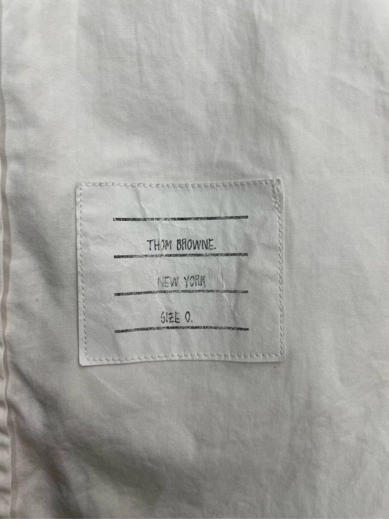 Thom Browne Thom Browne White Long Sleeve Shirt-dmc Size US XS / EU 42 / 0 - 2 Thumbnail